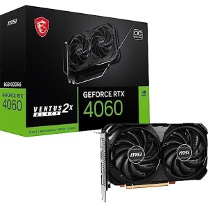 MSI Gaming GeForce RTX 4060 8GB GDRR6 128-Bit HDMI/DP Nvlink TORX Fan 4.0